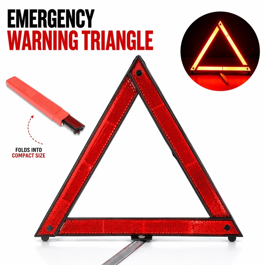 Emergency Exit Sign - Triângulo de Sinalização de Emergência Dobrável