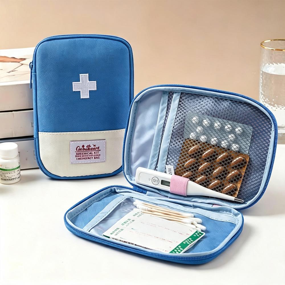 First Aid Bag Kit - Bolsa de Primeiros Socorros Portátil de