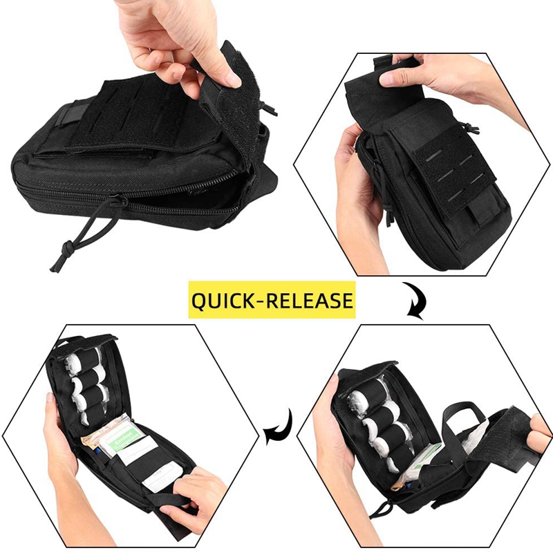 Kit de primeiros socorros Tact - First Aid Bag Kit avaliação e preço