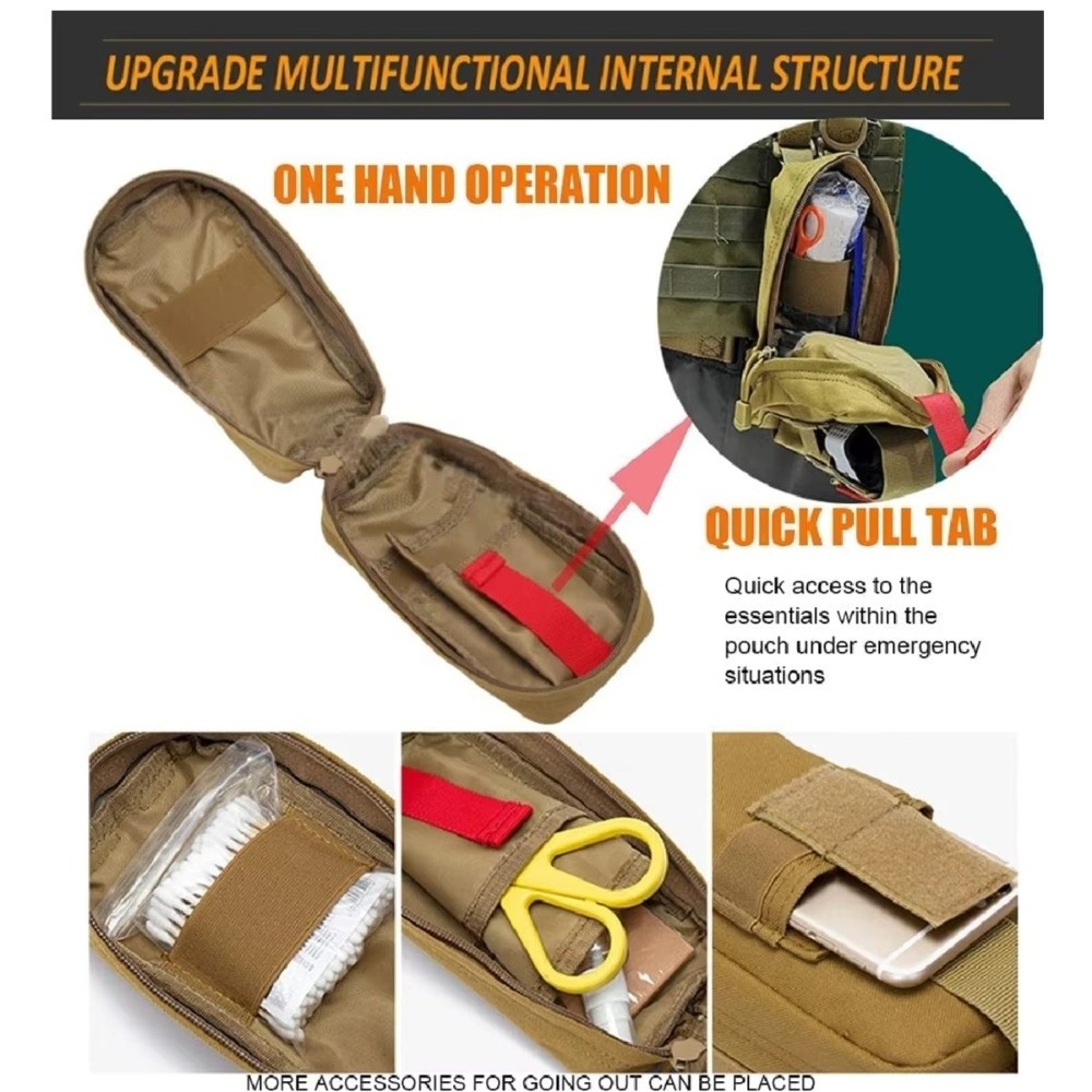 Kit de Primeiros Socorros Port - First Aid Bag Kit avaliação e preço