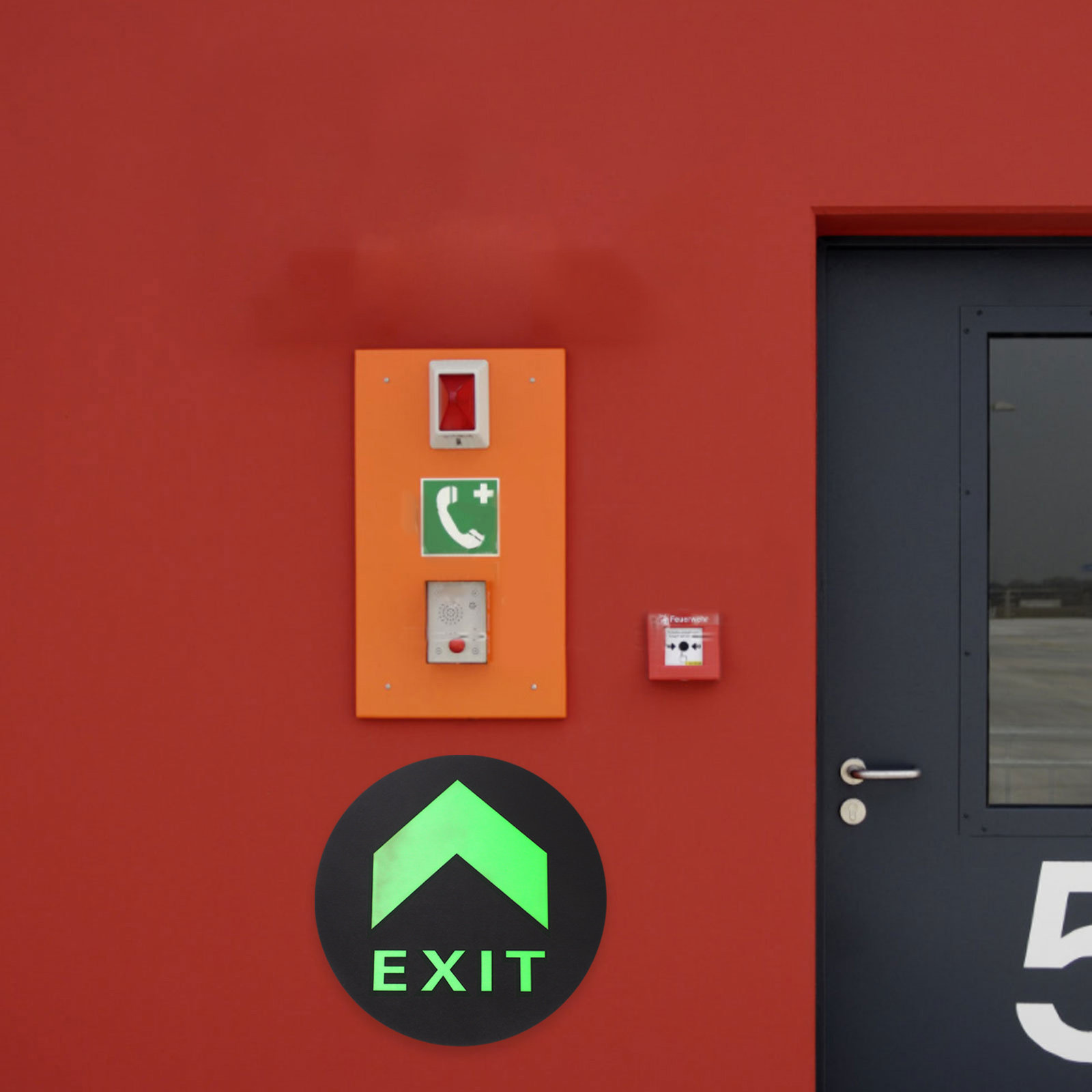 Adesivo de Chão Luminoso Notur - Emergency Exit Sign avaliação e preço