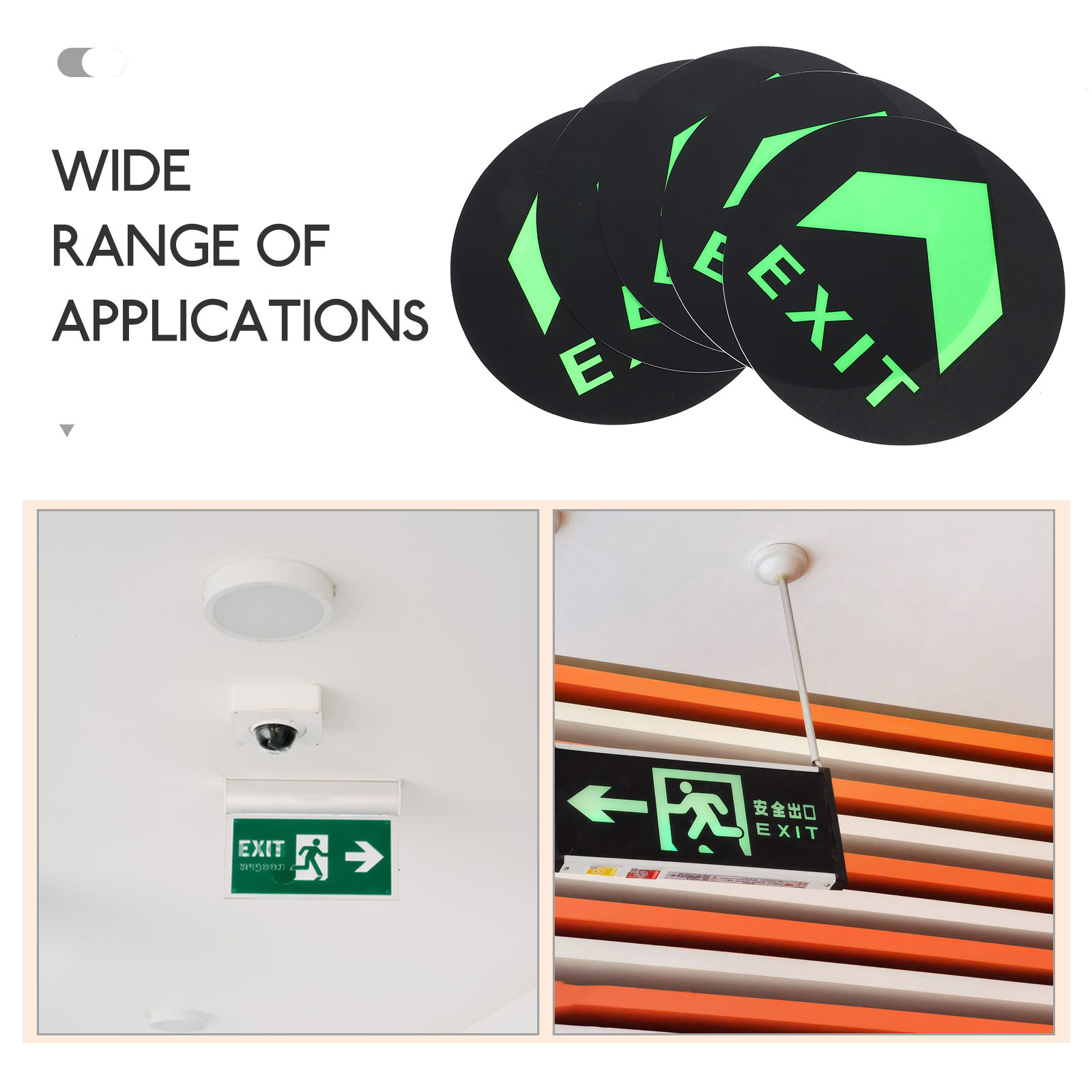 Adesivo de Chão Luminoso Notur - Emergency Exit Sign avaliação e preço