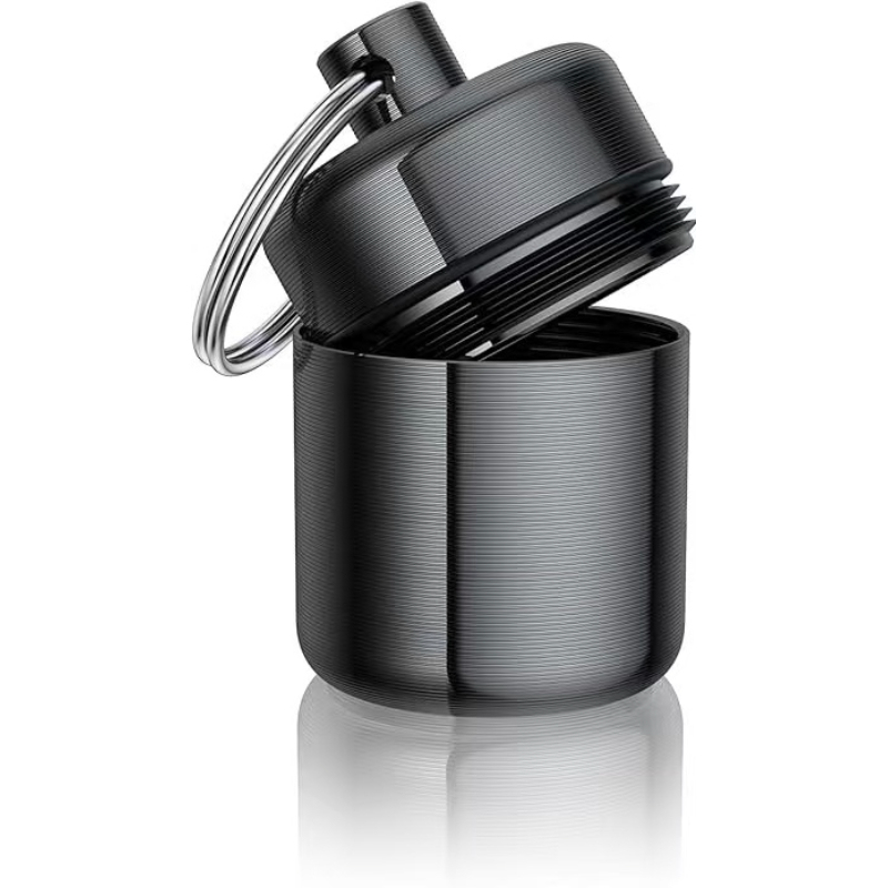 Mini Porta-Pílulas de Chaveiro - Medicine Cabinet Lock avaliação e preço